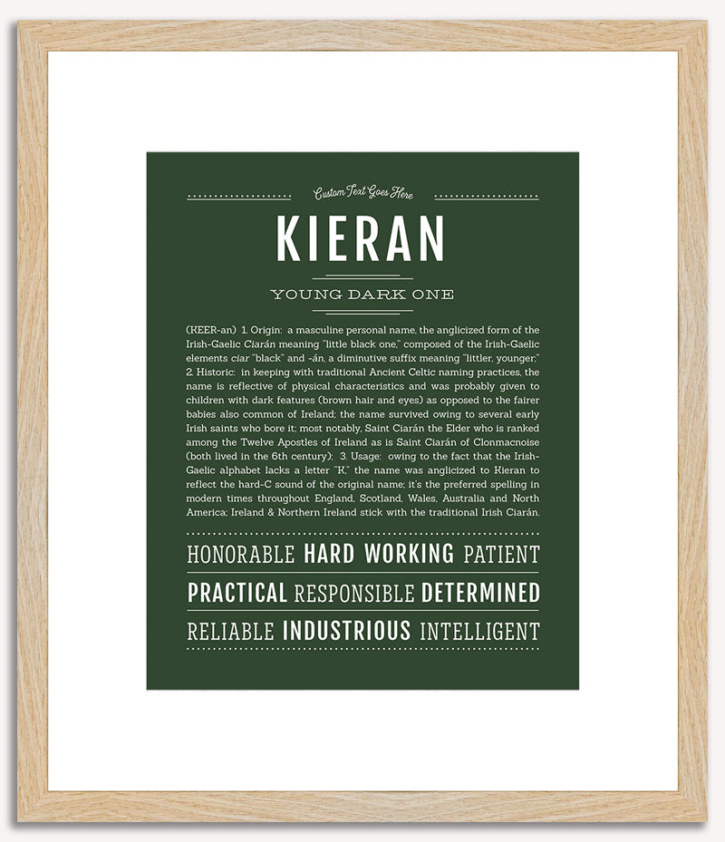 Kieran | Name Art Print