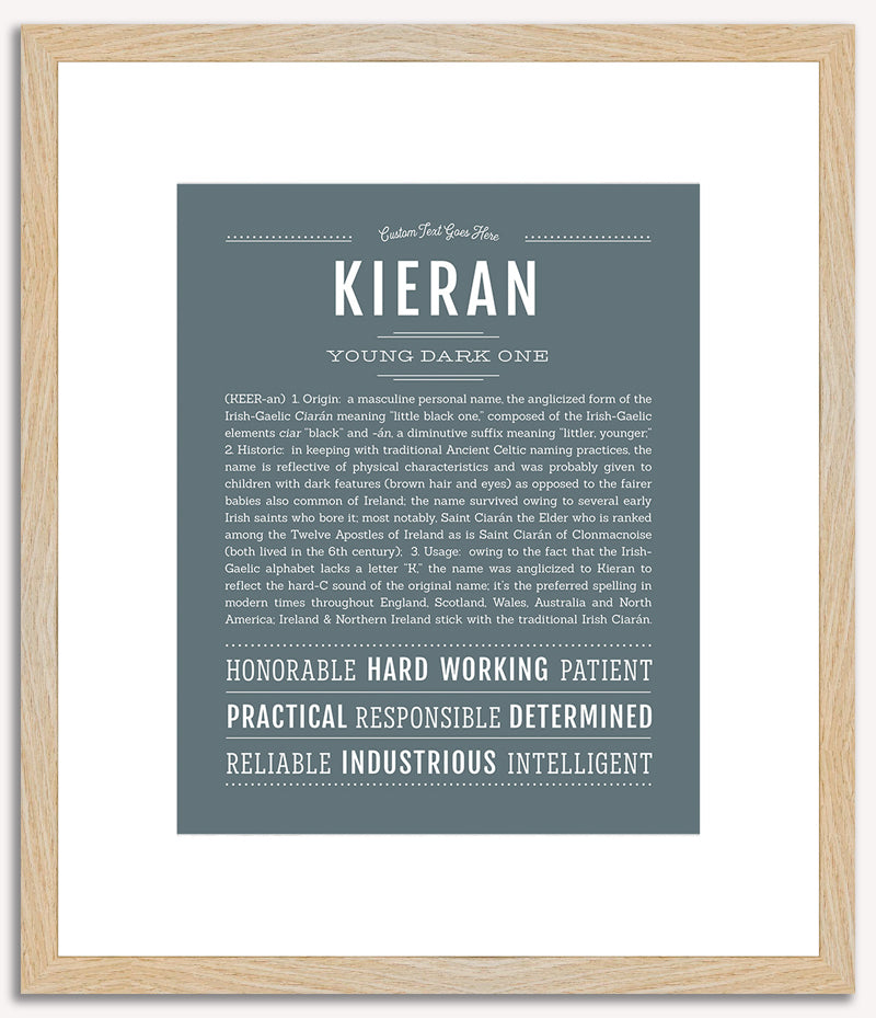 Kieran | Name Art Print