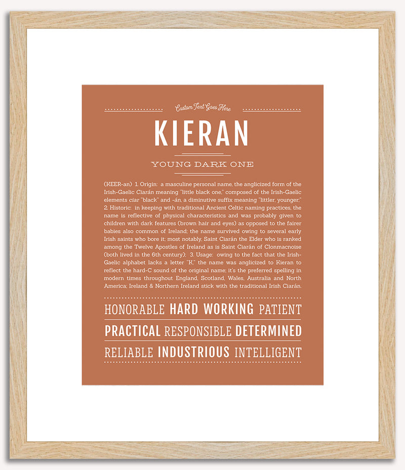 Kieran | Name Art Print