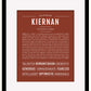 Frame Options | Bordeaux | Black Frame, Matted