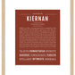 Frame Options | Bordeaux | Maple Frame, Matted