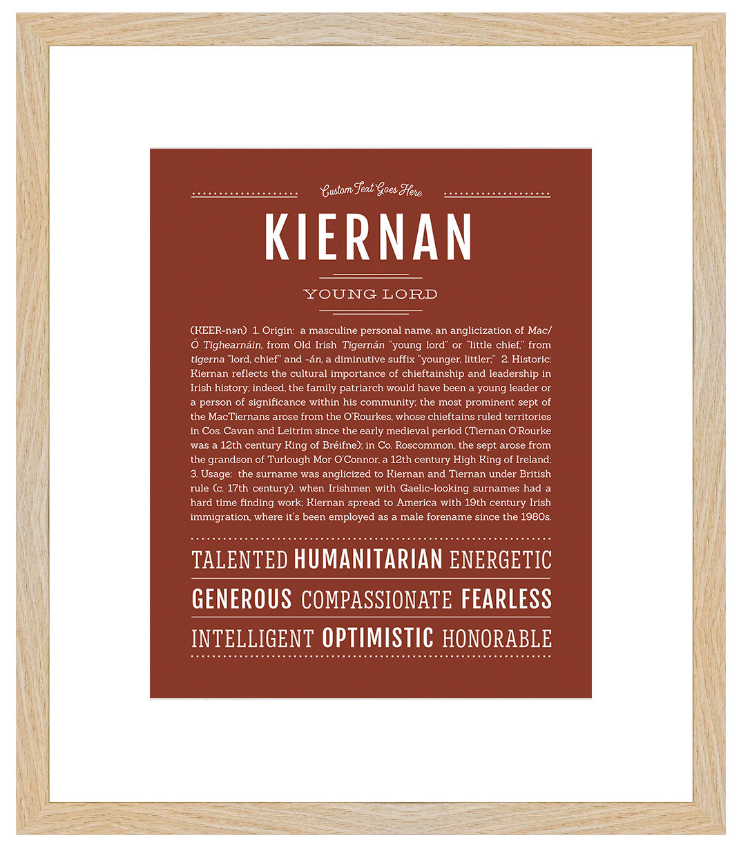 Frame Options | Bordeaux | Maple Frame, Matted