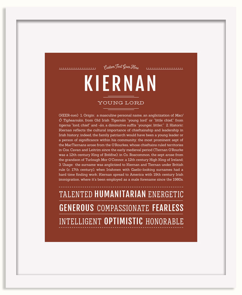 Frame Options | Bordeaux | White Frame, Matted