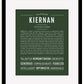 Frame Options | Deep Forest | Black Frame, Matted