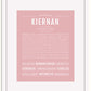 Frame Options | Dusty Rose | White Frame, Matted