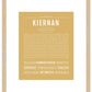 Frame Options | Matte Gold | Maple Frame, Matted