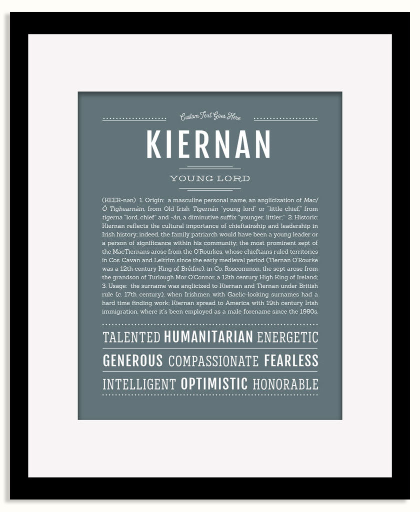 Frame Options | Night Rendezvous | Black Frame, Matted