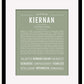Frame Options | Sage | Black Frame, Matted