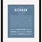 Frame Options | Steele Blue | Black Frame, Matted