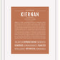 Frame Options | Terra Cotta | White Frame, Matted