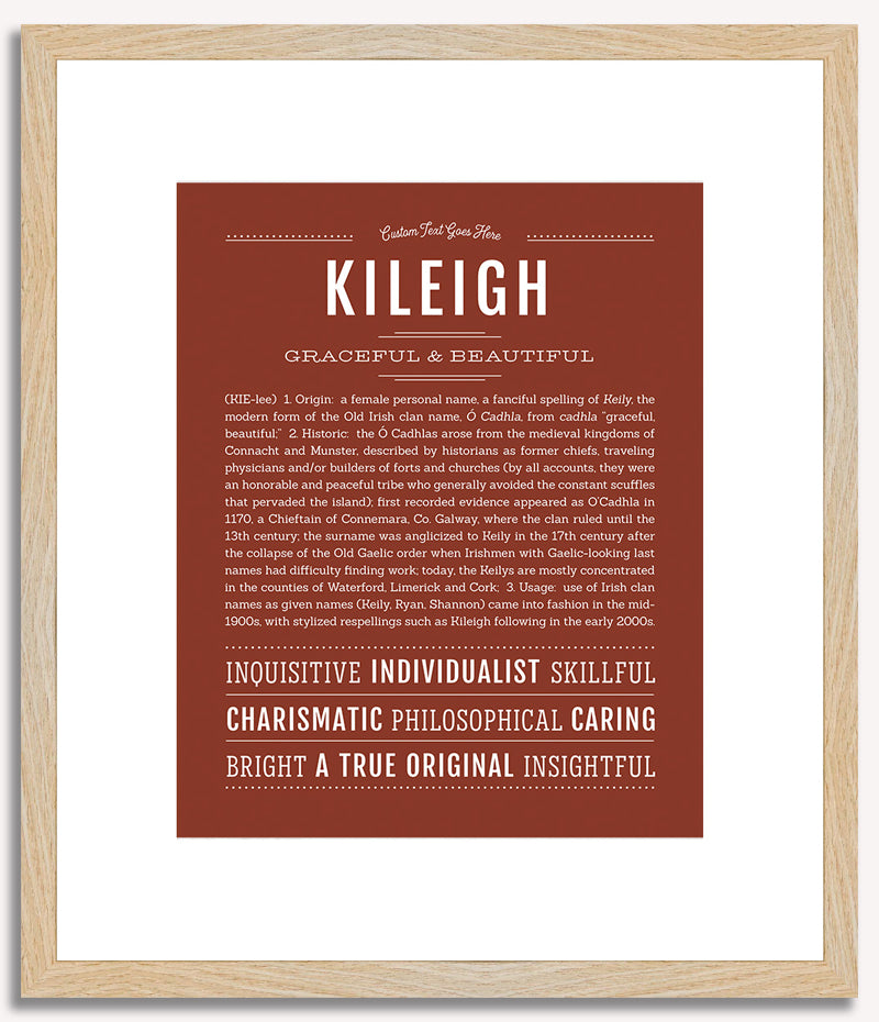 Kileigh | Name Art Print