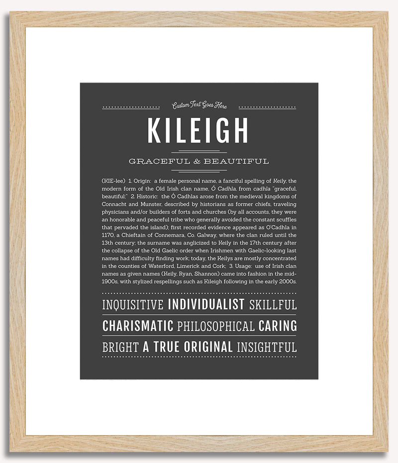 Kileigh | Name Art Print