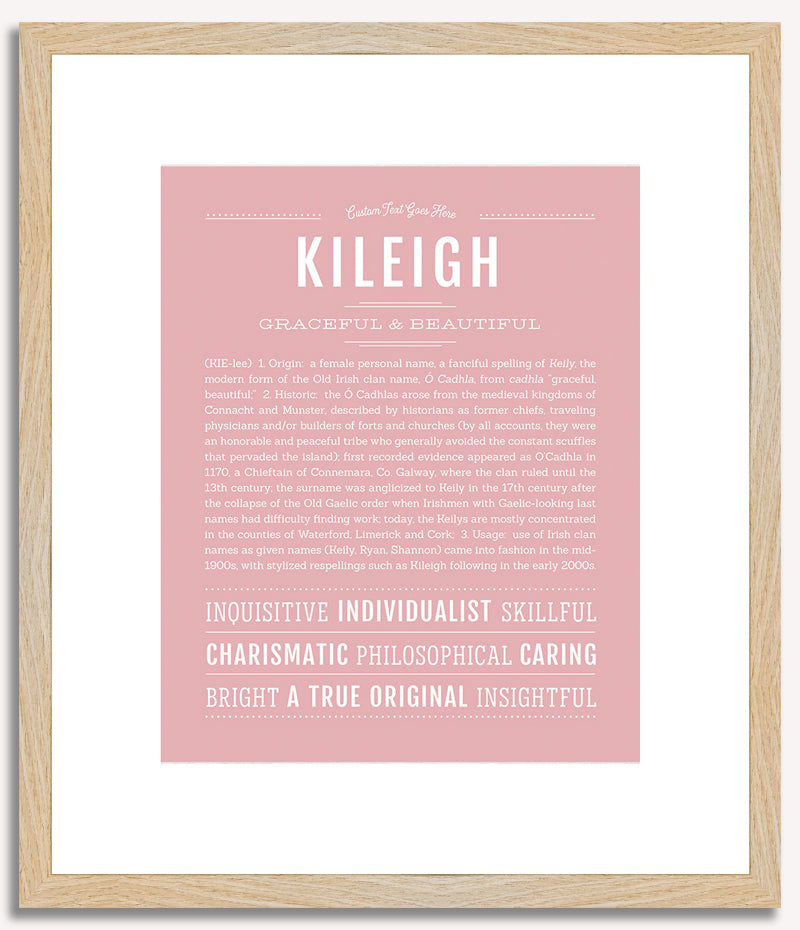 Kileigh | Name Art Print