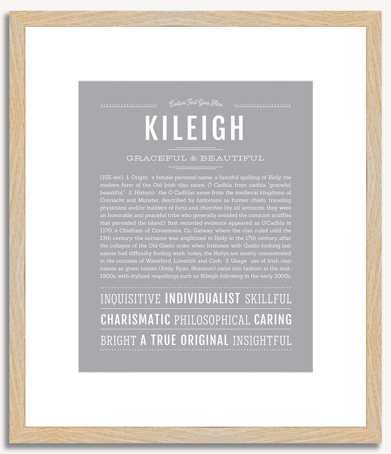 Kileigh | Name Art Print