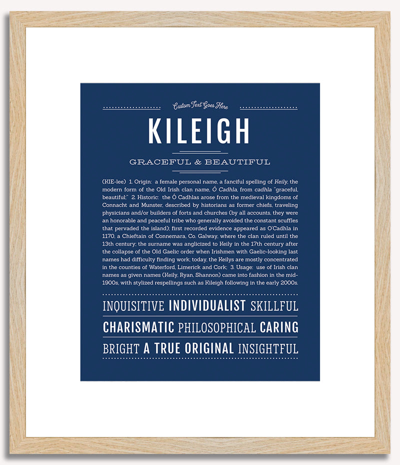 Kileigh | Name Art Print