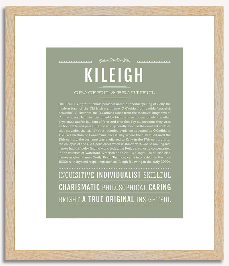 Kileigh | Name Art Print