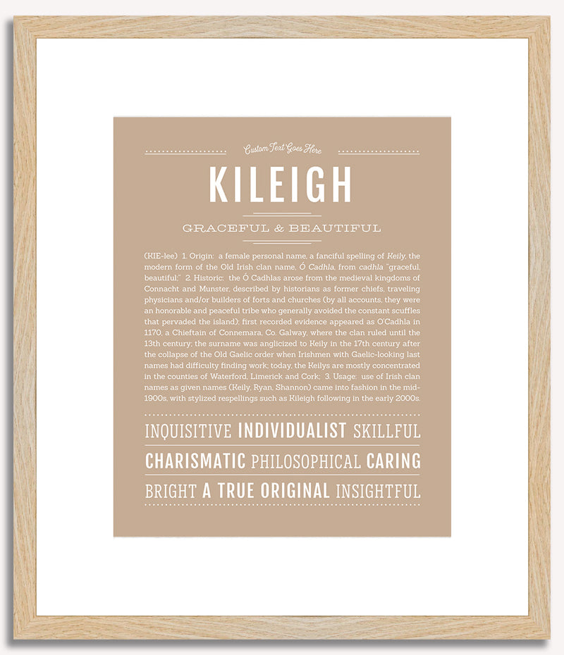 Kileigh | Name Art Print