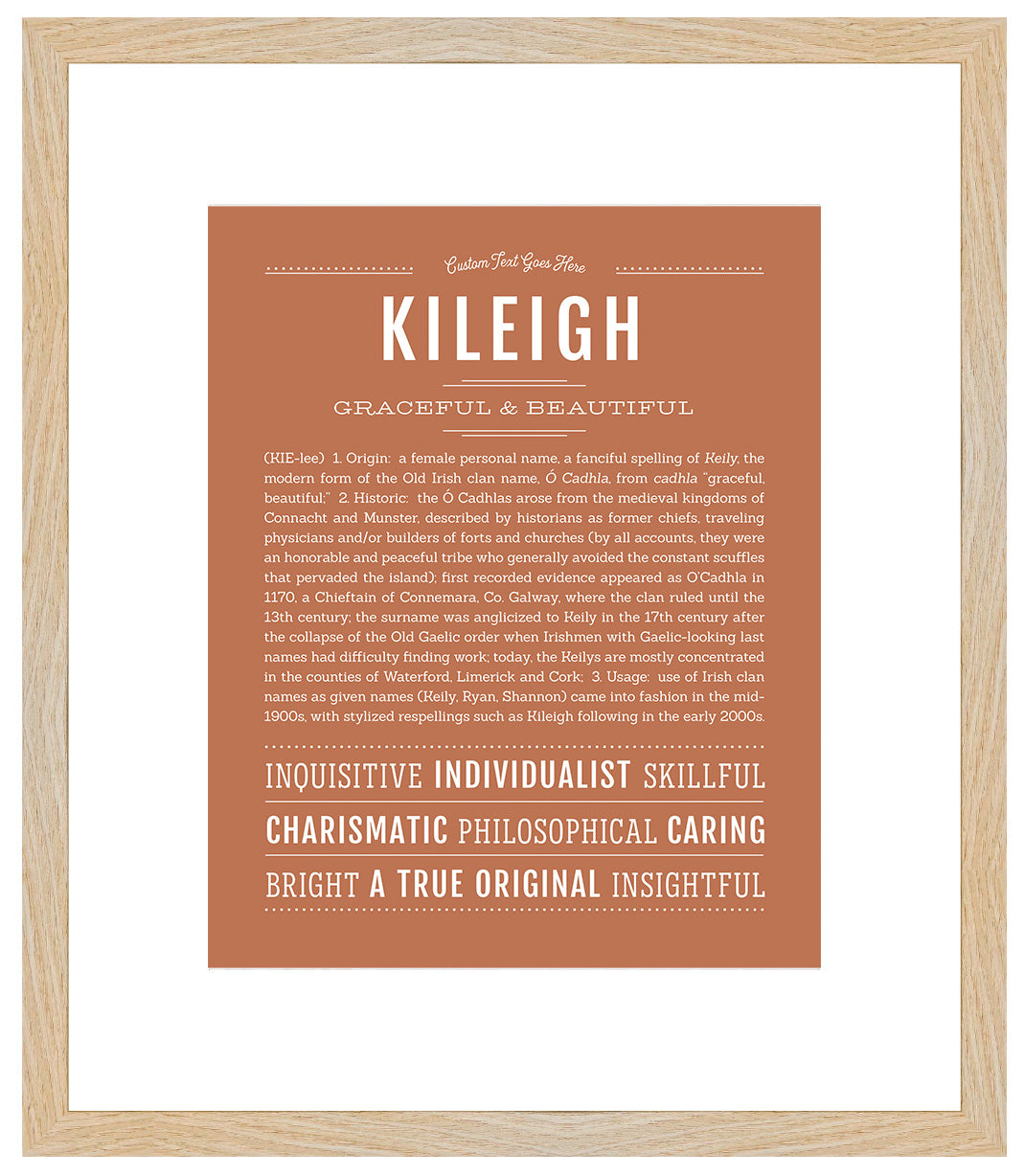 Kileigh | Name Art Print