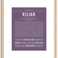 Kilian | Name Art Print