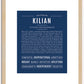 Kilian | Name Art Print