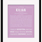 Frame Options | Lilac | Black Frame, Matted