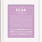 Frame Options | Lilac | White Frame, Matted