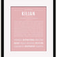 Frame Options | Dusty Rose | Black Frame, Matted