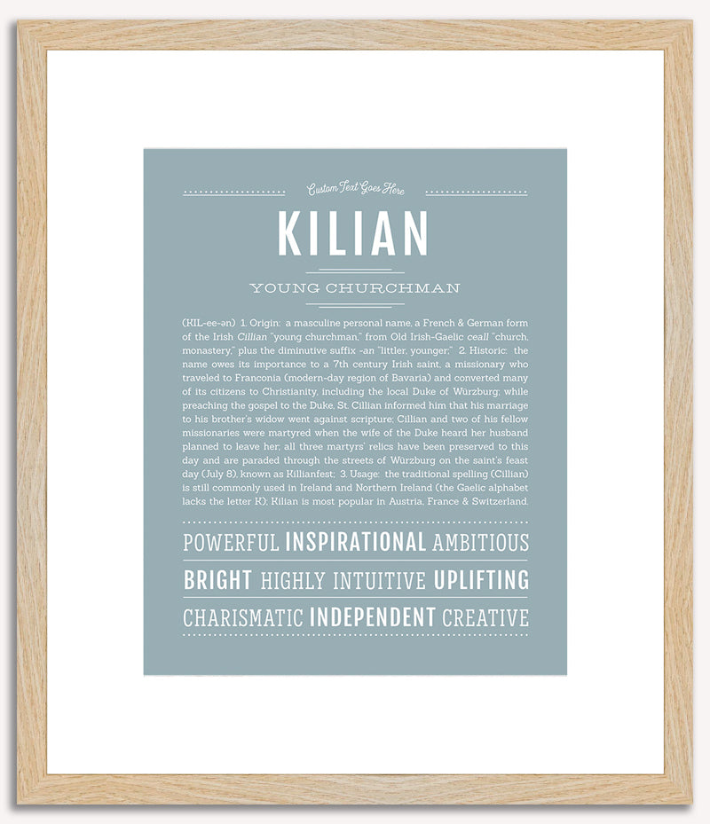 Kilian | Name Art Print