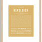 Kinsleigh | Name Art Print