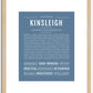 Kinsleigh | Name Art Print