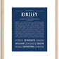 Kinzley | Name Art Print