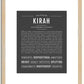 Kirah | Name Art Print