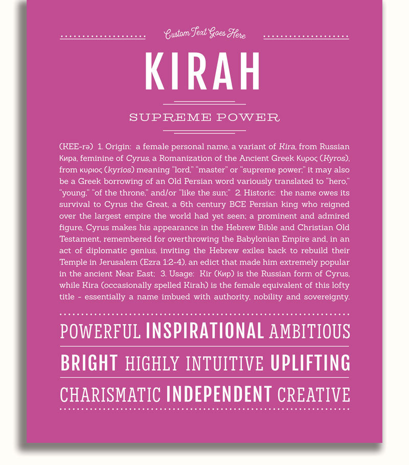 Frame Options | Dark Pink | White Frame, Matted