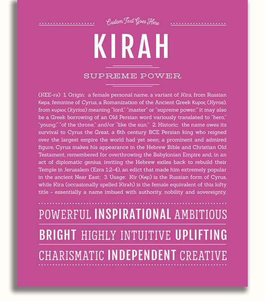Frame Options | Dark Pink | White Frame, Matted