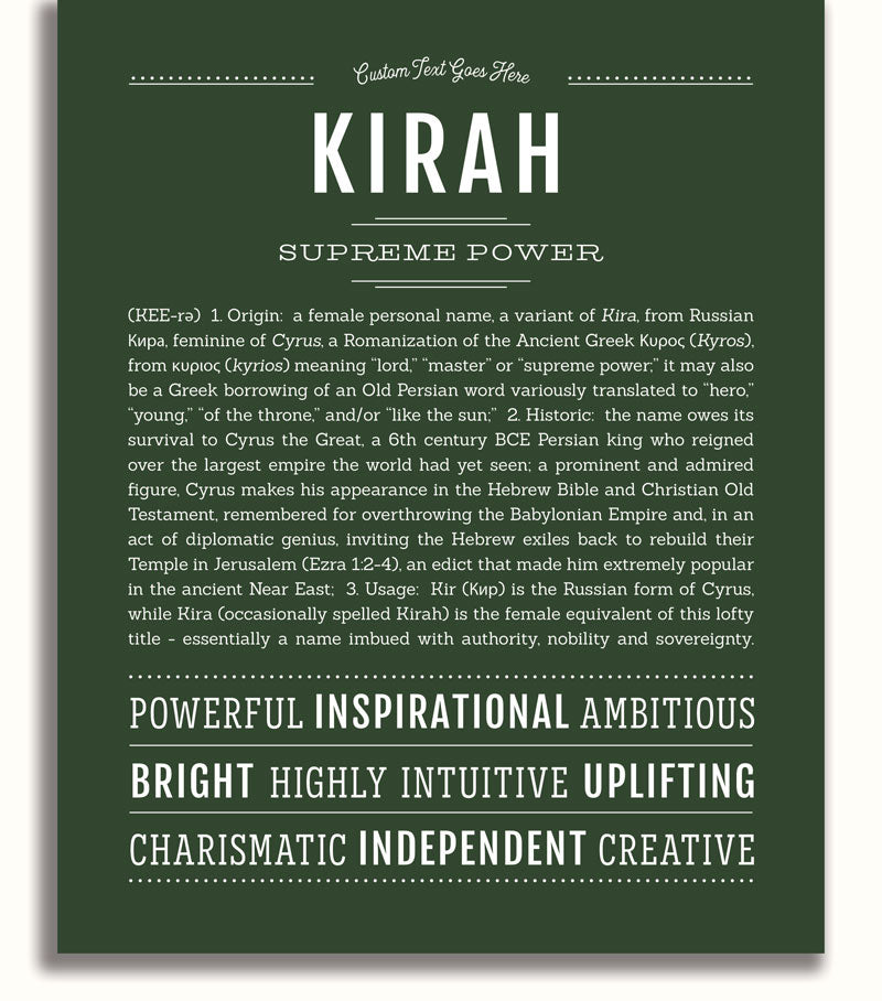 Frame Options | Deep Forest | White Frame, Matted