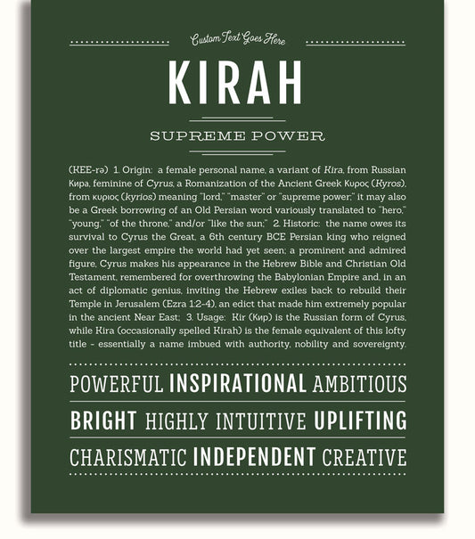 Frame Options | Deep Forest | White Frame, Matted