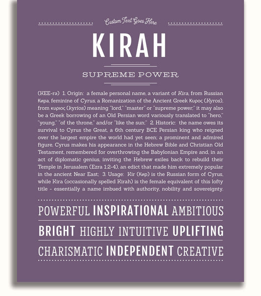 Frame Options | Deep Purple | White Frame, Matted