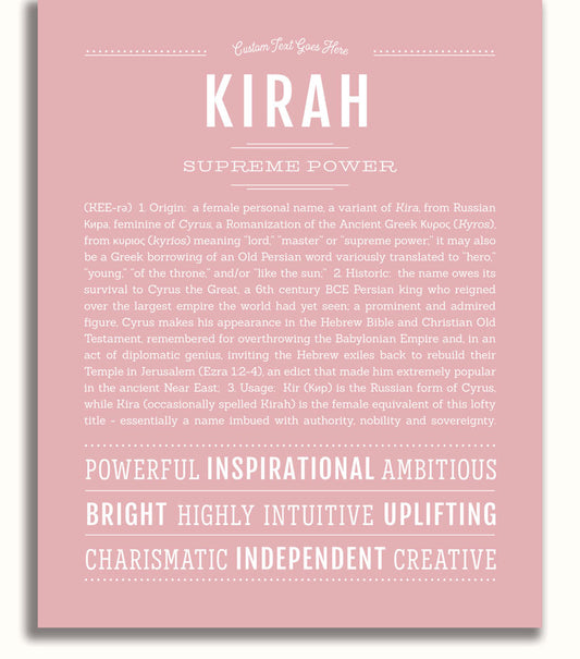 Frame Options | Dusty Rose | White Frame, Matted