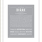 Kirah | Name Art Print