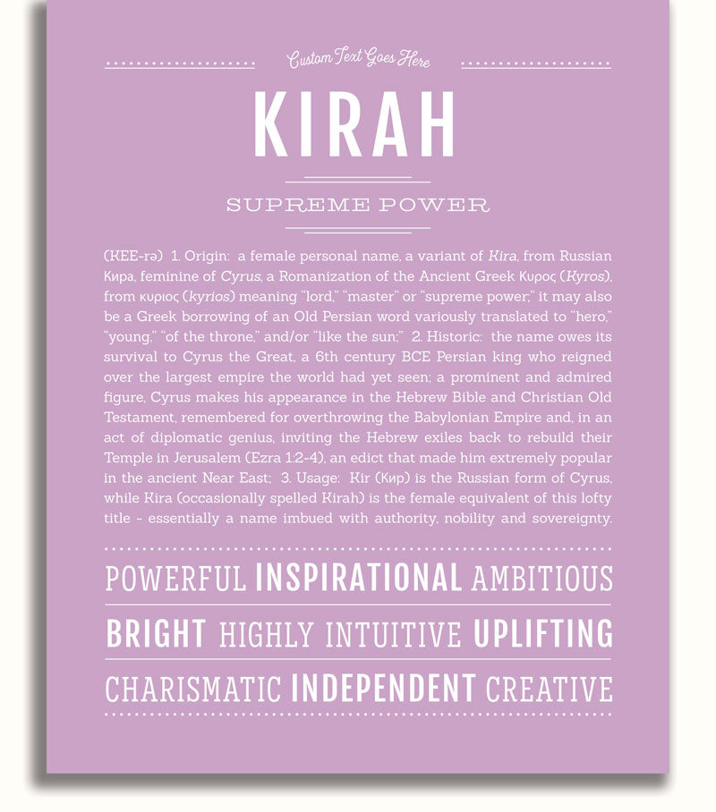 Frame Options | Lilac | White Frame, Matted
