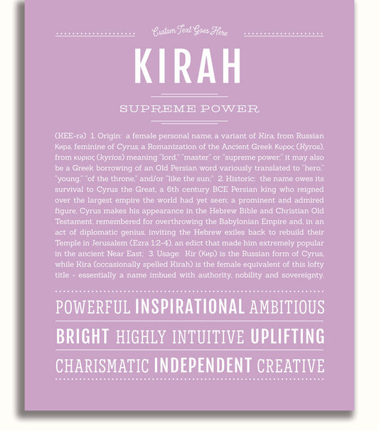 Frame Options | Lilac | White Frame, Matted