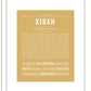 Kirah | Name Art Print