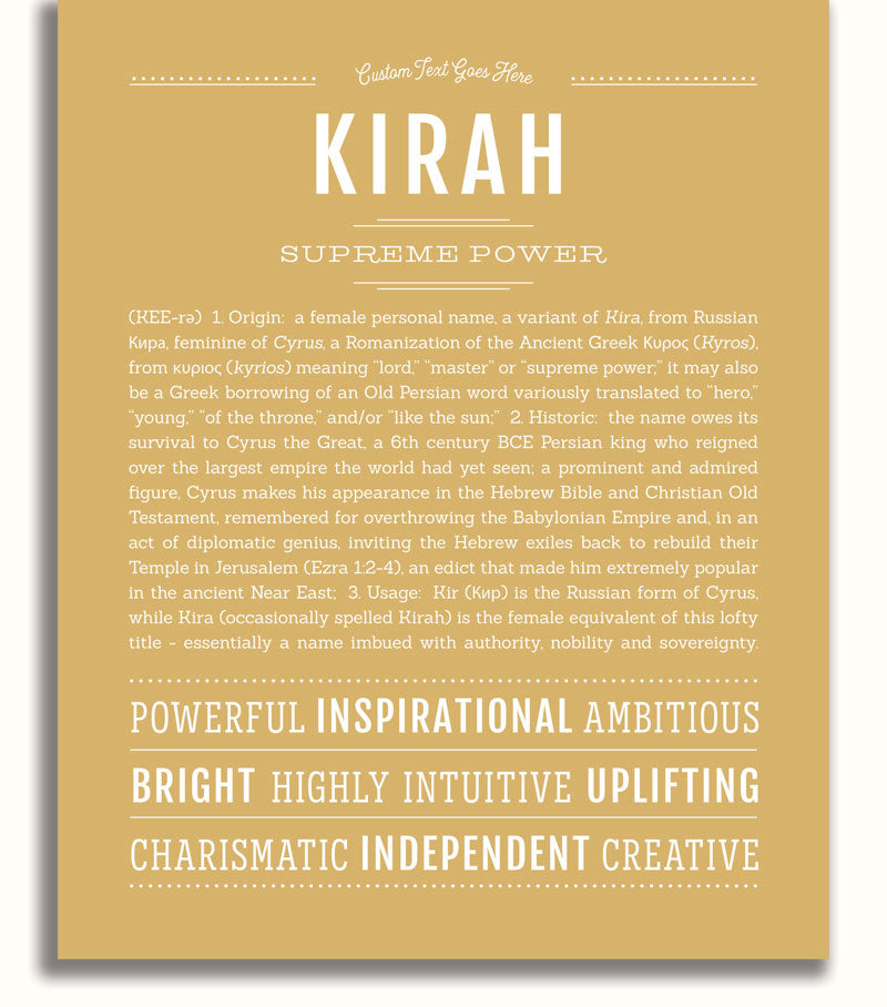 Frame Options | Matte Gold | White Frame, Matted
