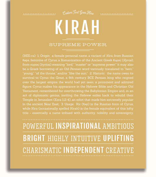 Frame Options | Matte Gold | White Frame, Matted