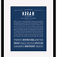 Kirah | Name Art Print