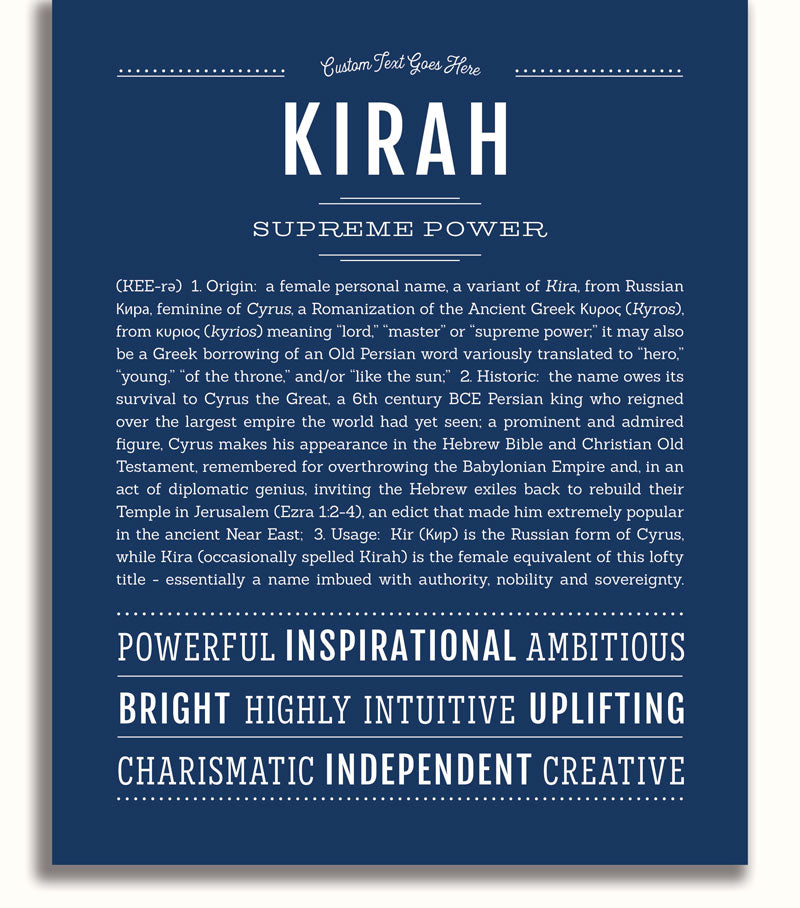Frame Options | Midnight Blue | White Frame, Matted
