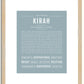 Kirah | Name Art Print
