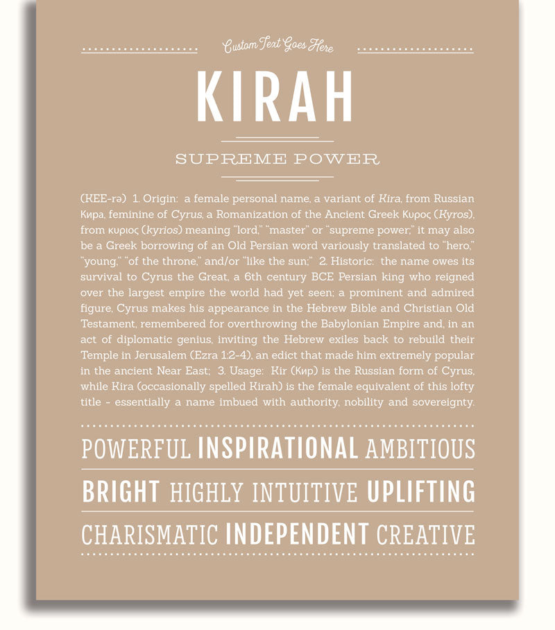Frame Options | Tan | White Frame, Matted