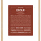 Frame Options | Bordeaux | Maple Frame, Matted