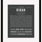 Frame Options | Charcoal Gray | Black Frame, Matted